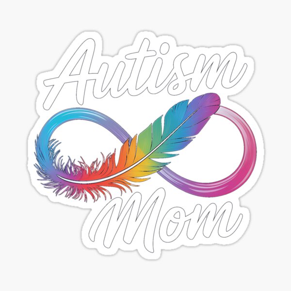 Item preview, Neurodiversity Symbol Rainbow Infinity Autism Mom Awareness designed and sold by shi-ruumi.
