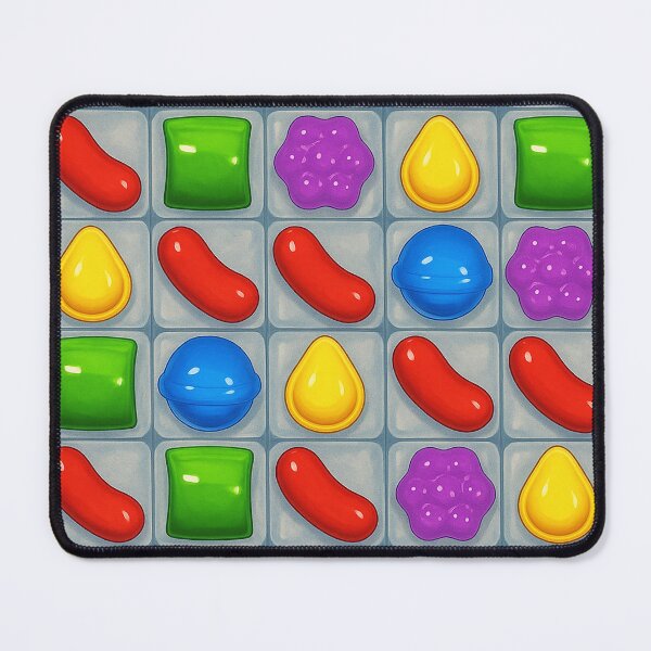 Item preview, Colorful Candy Match Puzzle Art – Gift for Mobile Game Fans and Gamers designed and sold by weirdfishes123.