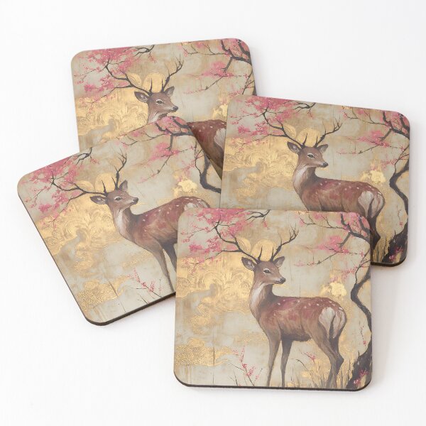 Item preview, Japanese Deer Art designed and sold by bapupa.