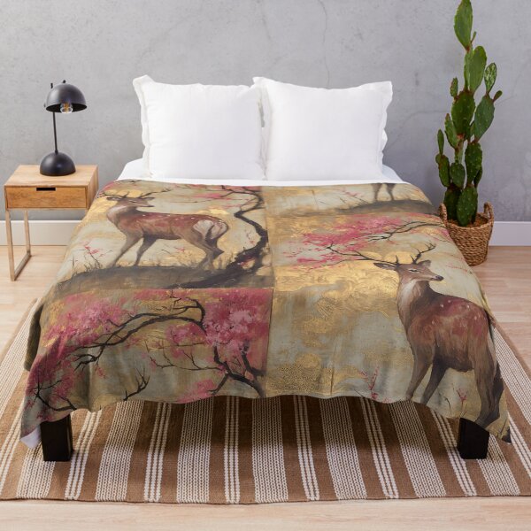 Item preview, Japanese Deer Art designed and sold by bapupa.