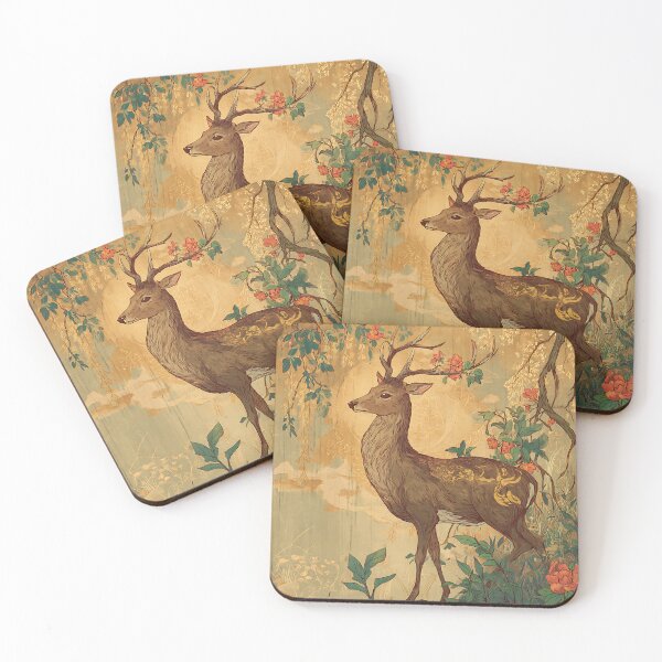 Item preview, Graceful Japanese Deer designed and sold by bapupa.