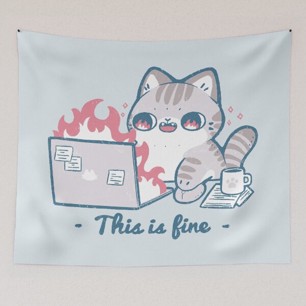 Item preview, This is fine cat working designed and sold by xMorfina.