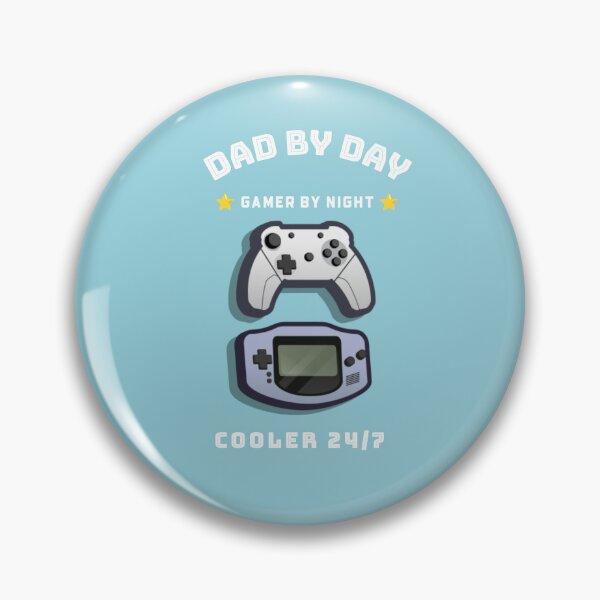 Item preview, Dad By Day Gamer By Night – Cool Dad Gaming Design designed and sold by Golden Blaze Studio.