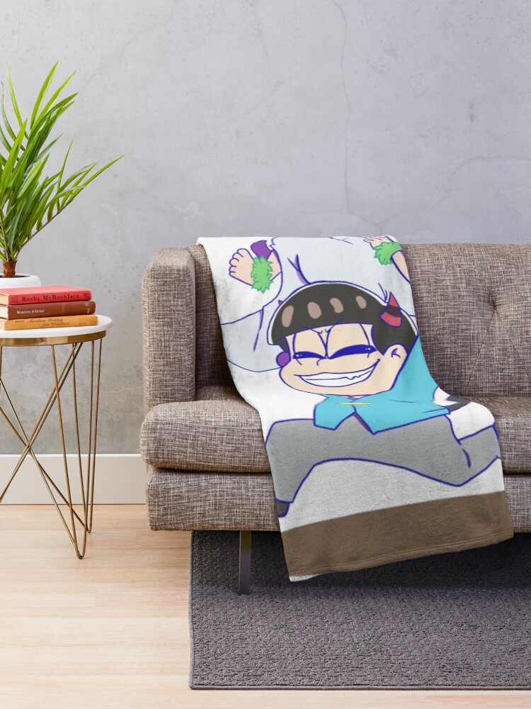 Thumbnail 2 of 6, Throw Blanket, Got him! designed and sold by MoonShu.