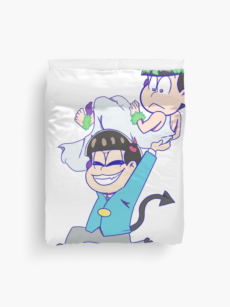 Thumbnail 1 of 2, Duvet Cover, Got him! designed and sold by MoonShu.