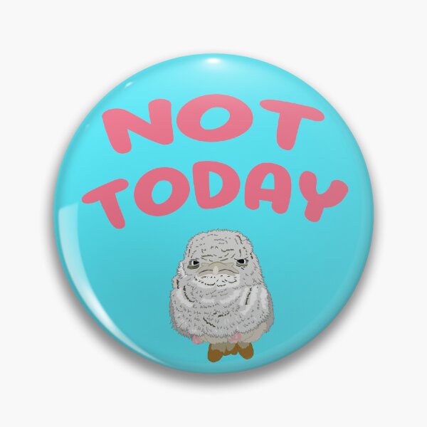 Item preview, Not Today Frogmouth Owl Chick designed and sold by TiffinByLK.