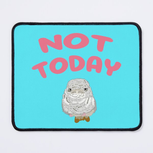 Item preview, Not Today Frogmouth Owl Chick designed and sold by TiffinByLK.