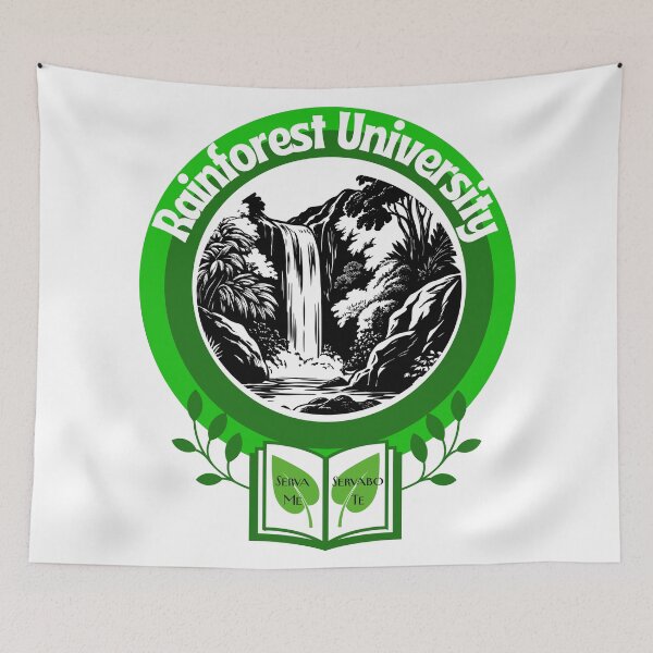Item preview, Rainforest University designed and sold by DreamTails.