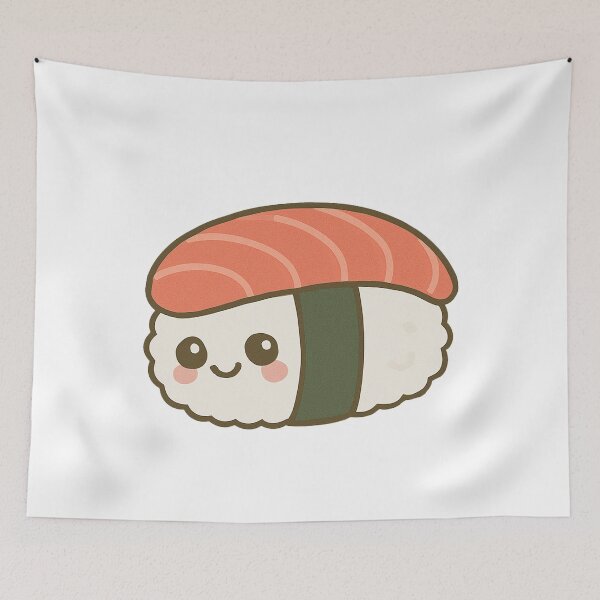 Item preview, Kawaii Sushi – Cute Japanese Food Art designed and sold by k3rstman1.
