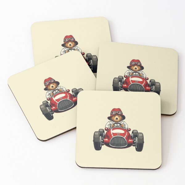 Item preview, Teddy bear in a racing car designed and sold by MIBdesign.