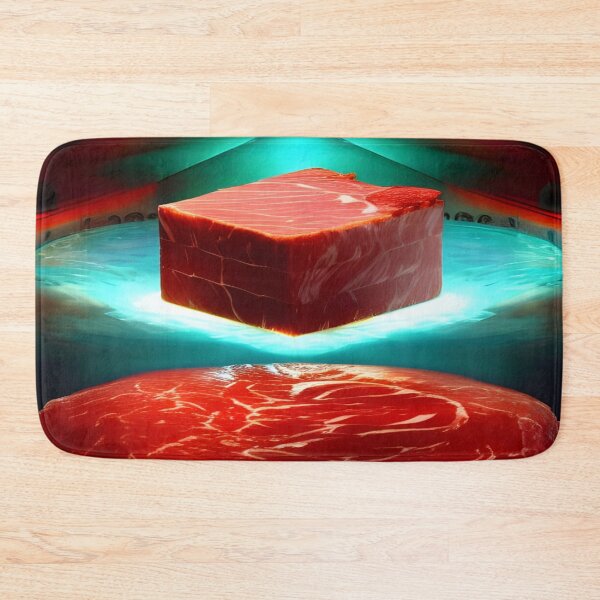 Item preview, Meat Cube in a Pool of Water designed and sold by Korral.