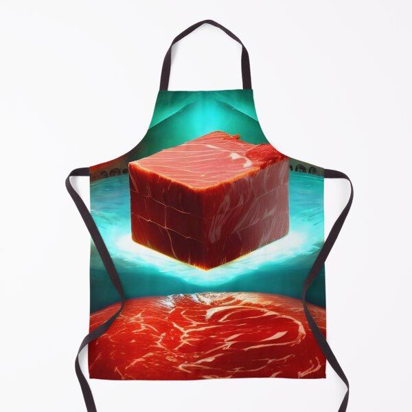 Item preview, Meat Cube in a Pool of Water designed and sold by Korral.
