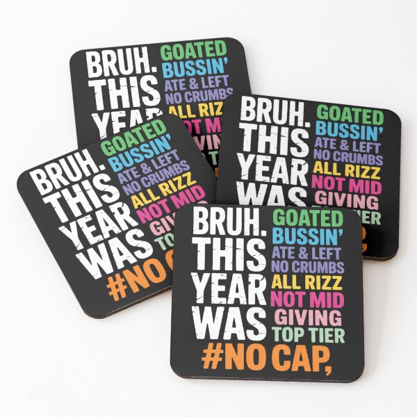 Item preview, Bruh This Year Was Goated No Cap Funny Last Day of School designed and sold by brynatshop.