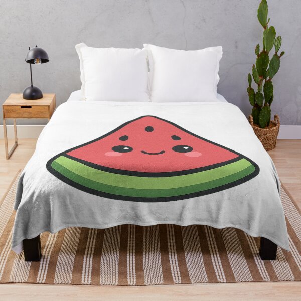 Item preview, Kawaii Watermelon Slice – Cute Summer Fruit Art designed and sold by k3rstman1.