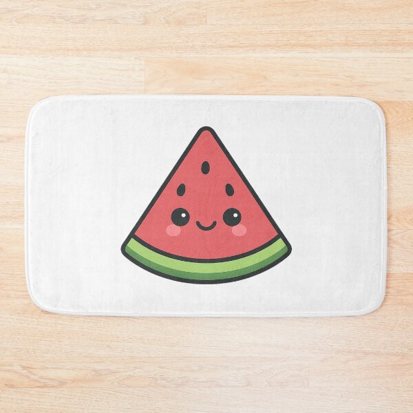 Item preview, Kawaii Watermelon Slice – Cute Summer Fruit Art designed and sold by k3rstman1.
