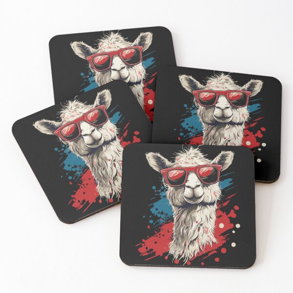 Item preview, Cool llama alpaca with sunglasses designed and sold by drizzd.