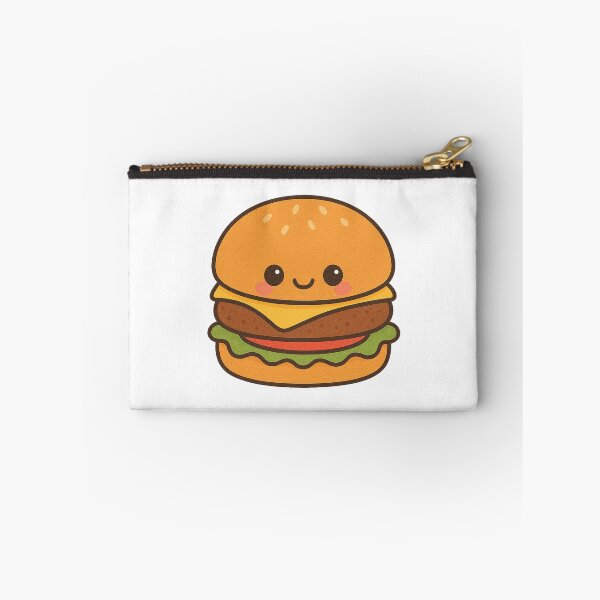 Item preview, Kawaii Hamburger – Cute Fast Food Lover Art designed and sold by k3rstman1.