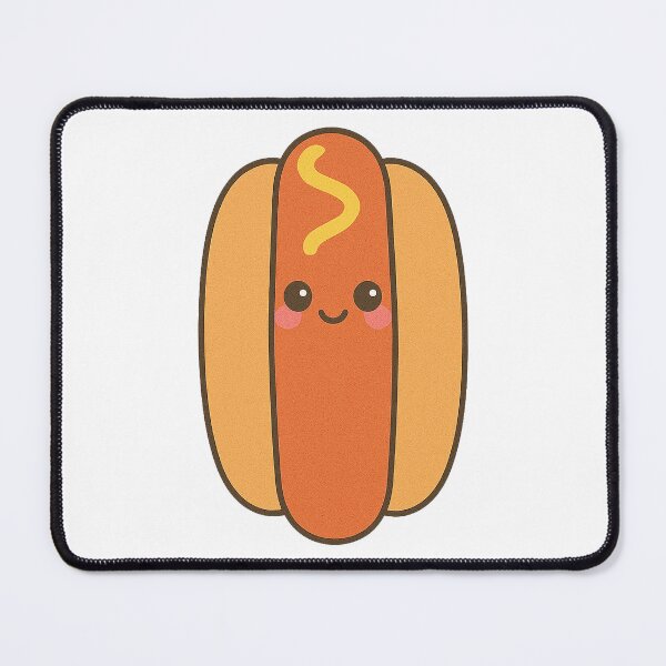 Item preview, Kawaii Hot Dog – Cute Summer Food Art designed and sold by k3rstman1.