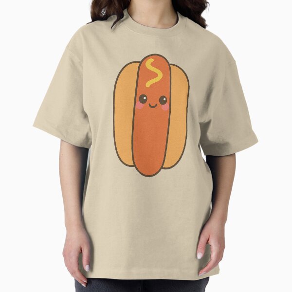Item preview, Kawaii Hot Dog – Cute Summer Food Art designed and sold by k3rstman1.