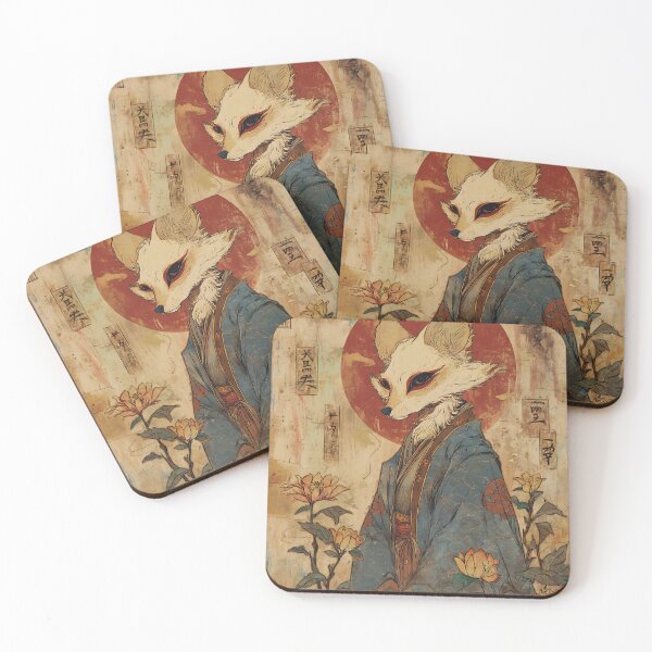 Aperçu de l'œuvre Renard japonais Yokai créée et vendue par bapupa.