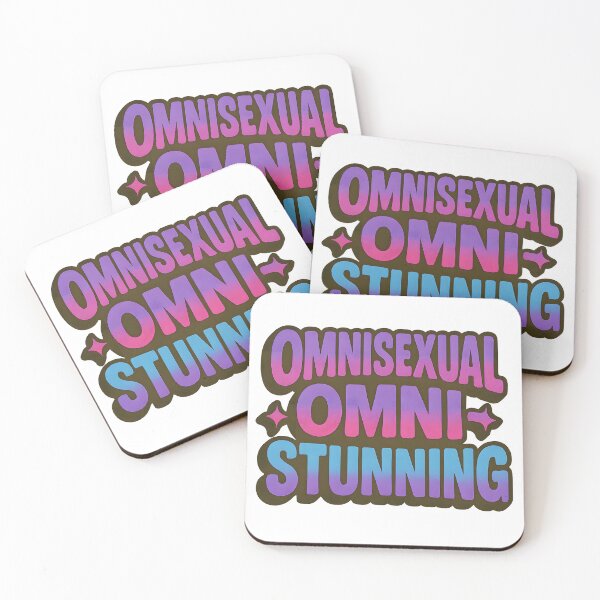 Item preview, Omnisexual Omni Stunning – Gradient Pride Art designed and sold by Haus Of Sin.