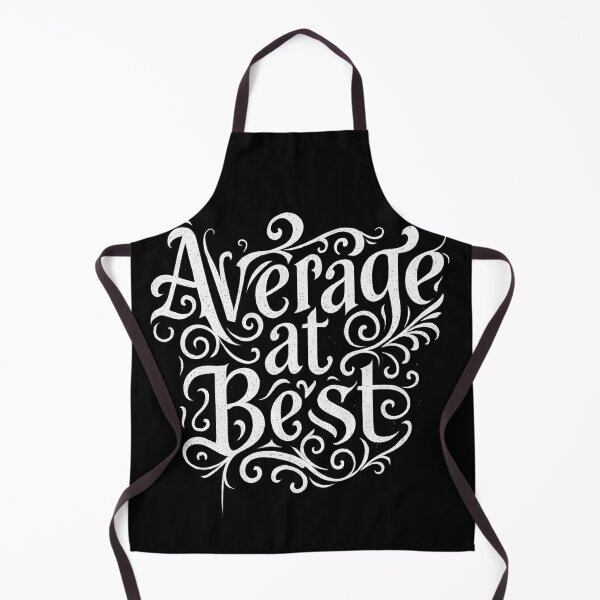 Item preview, Average at Best Funny Vintage Typography Design designed and sold by Shoot-The-Moon.
