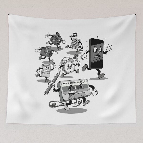 Item preview, Retro Strike Back: Vintage Tech Uprising! designed and sold by Krypteek.