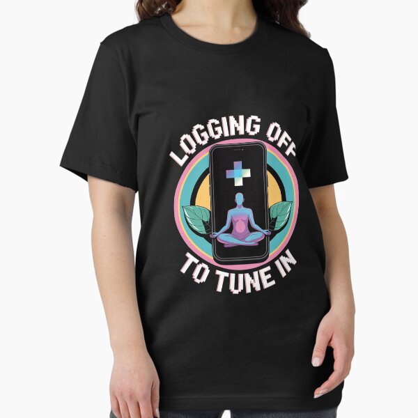 Item preview, Logging Off To Tune In - Modern designed and sold by Dotprinto.