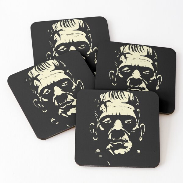 Item preview, Frankenstein Creature Abstract Face designed and sold by BRU Design.