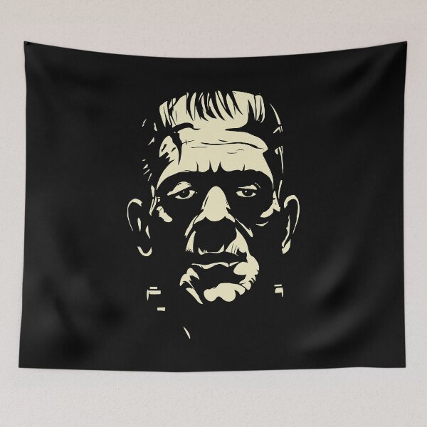 Item preview, Frankenstein Creature Abstract Face designed and sold by BRU Design.