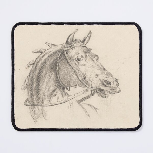 Item preview, Horse Head (c. 1840) designed and sold by 19th Century in Color.