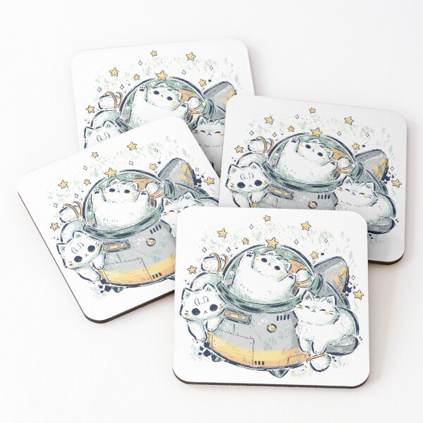 Item preview, Cute Alien Cats Spaceship designed and sold by xMorfina.