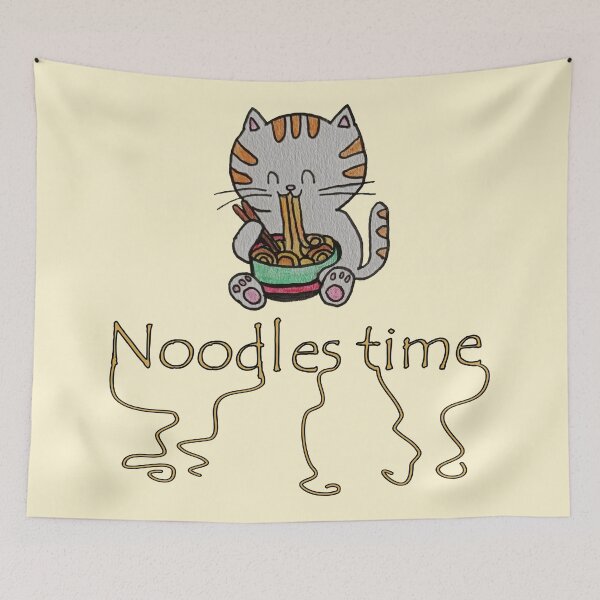 Item preview, Noodles Time – Slurp Happens! designed and sold by KawaiiNugs.