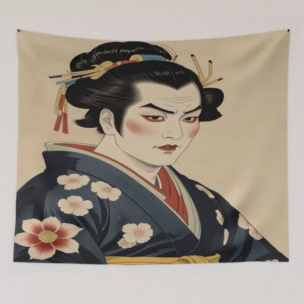 Item preview, Japanese Kabuki Actor designed and sold by ArtHistoryPrint.