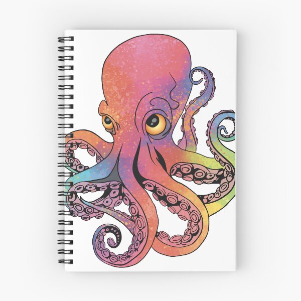 Item preview, Multicolored Octopus designed and sold by DreamVibeDSGNS.
