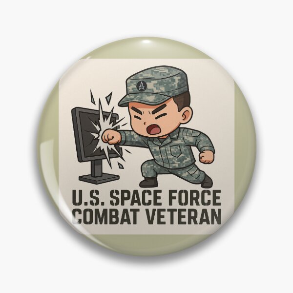 Item preview, U.S. Space Force Combat Veteran designed and sold by Sea Shanty Supply Co.