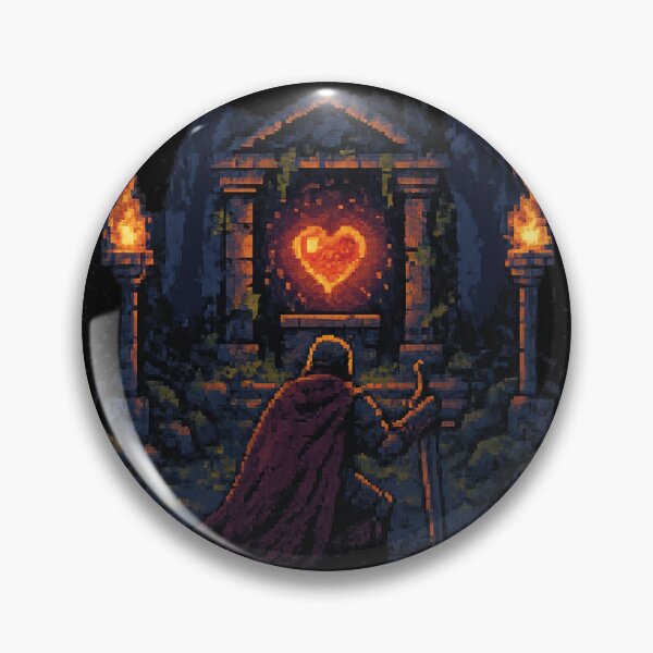 Item preview, Respawn Shrine – Pixel Save Point Design for True Retro RPG Survivors designed and sold by The Midnight Fiber.