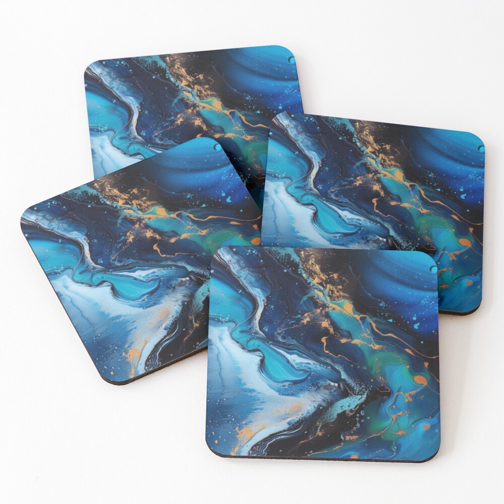 Item preview, Coasters (Set of 4) designed and sold by CosmicGlyph.