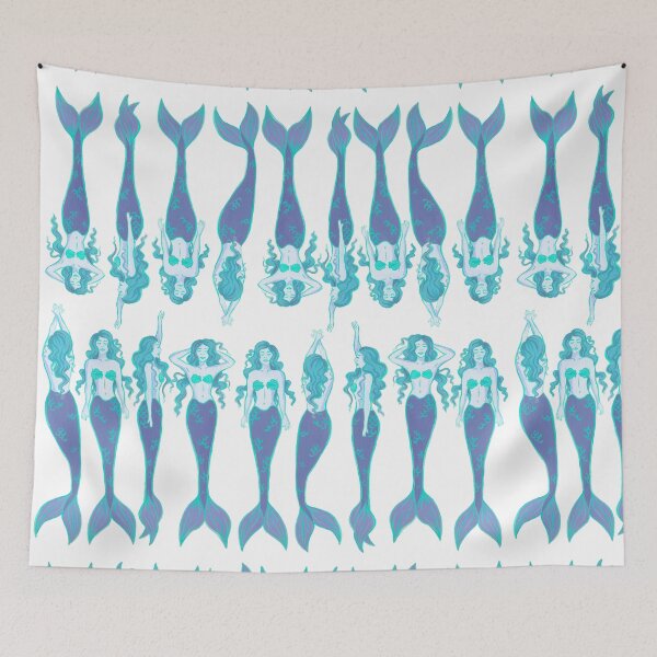 Item preview, Lounging Mermaids designed and sold by Elizabeth Weglein.