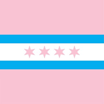 Trans Flag Thick