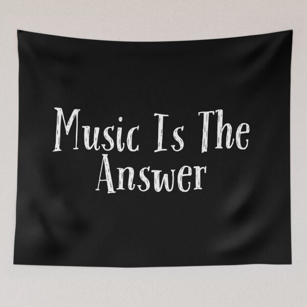 Item preview, Music Is The Answer designed and sold by SWETA HALDER.