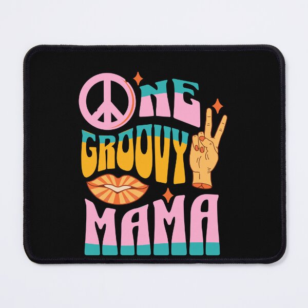 Item preview, One Groovy Mama - Retro Hippie Mother's Day designed and sold by flidesign .