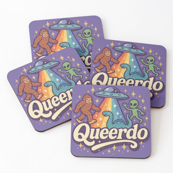 Item preview, Queerdo – Funny LGBTQ Cryptid Pride Design designed and sold by GirlyPopped.
