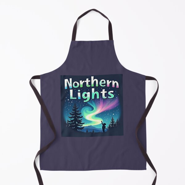 Item preview, Northan lights T shirt design designed and sold by Nakshtra25.