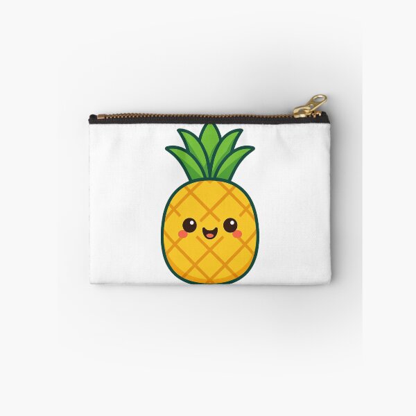 Item preview, Kawaii Pineapple – Cute Tropical Fruit Art designed and sold by k3rstman1.