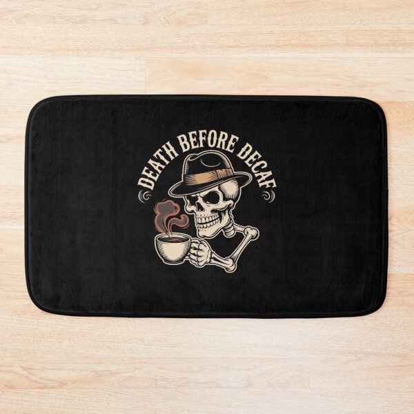 Item preview, Death Before Decaf designed and sold by Mateusz Majcherek.