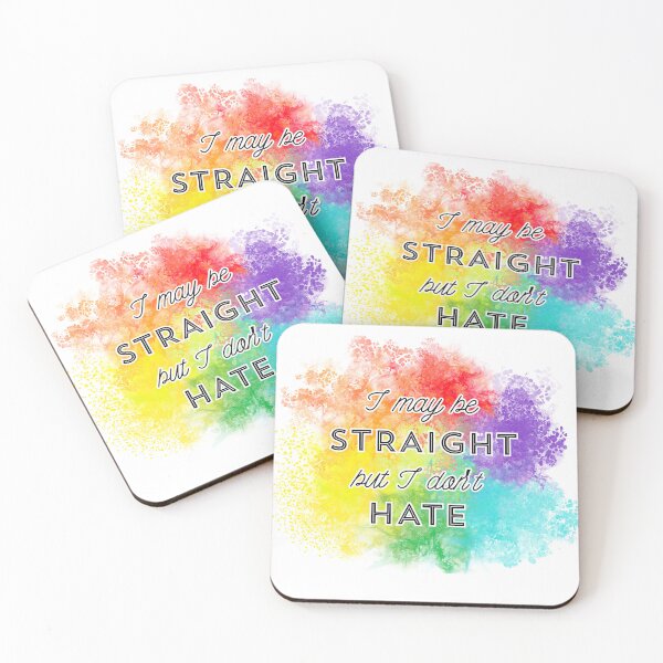 Item preview, I May Be Straight But I Don't Hate Colorgful designed and sold by K-P-Artworks.