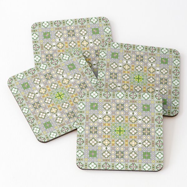 Item preview, Creative Abstract Mosaic – Warm Geometric Pattern Design designed and sold by Tarjiart.