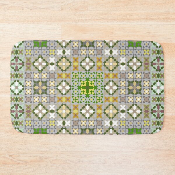Item preview, Creative Abstract Mosaic – Warm Geometric Pattern Design designed and sold by Tarjiart.