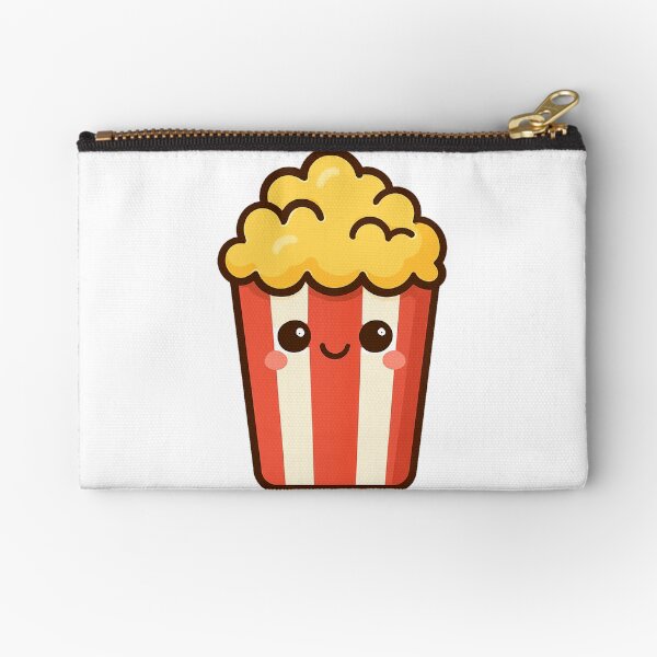 Item preview, Kawaii Popcorn Box – Cute Movie Snack Art designed and sold by k3rstman1.